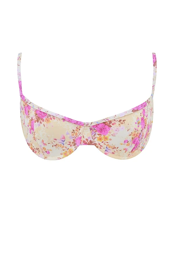 Antibes Floral Print Underwired Bikini Top Antibes Floral Print Underwired Bikini Top