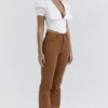 Apollo Tan Vegan Suede Trousers Apollo Tan Vegan Suede Trousers