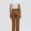Apollo Tan Vegan Suede Trousers Apollo Tan Vegan Suede Trousers