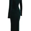 Arabella Forest Velvet Corset Dress Arabella Forest Velvet Corset Dress