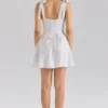 Ariella Chiffon Dot Print Mini Dress Ariella Chiffon Dot Print Mini Dress