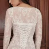 Artemis Vintage Cream Lace Maxi Dress Artemis Vintage Cream Lace Maxi Dress