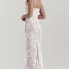 Artemis Vintage Cream Lace Maxi Dress Artemis Vintage Cream Lace Maxi Dress