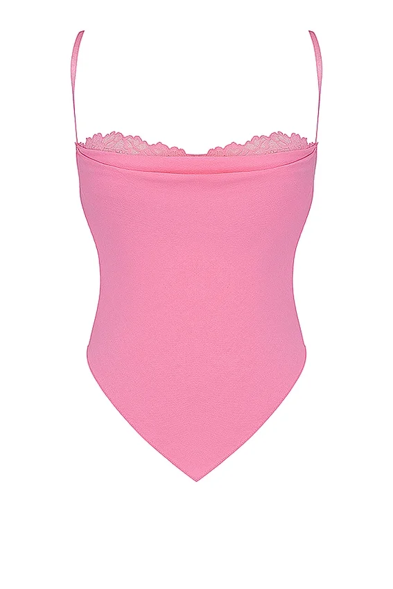 Aurelia French Pink Hanky Hem Top Aurelia French Pink Hanky Hem Top