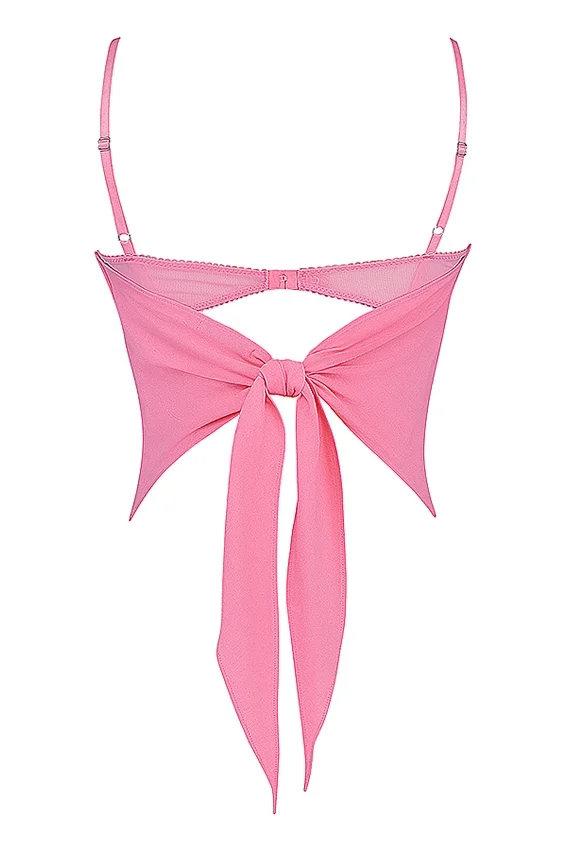 Aurelia French Pink Hanky Hem Top Aurelia French Pink Hanky Hem Top