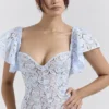Austen Bluebell Floral Lace Midi Dress Austen Bluebell Floral Lace Midi Dress