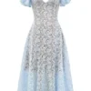 Austen Bluebell Floral Lace Midi Dress Austen Bluebell Floral Lace Midi Dress