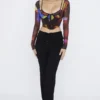 Ava Black Fold Front Trousers Ava Black Fold Front Trousers