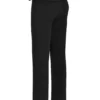 Ava Black Fold Front Trousers Ava Black Fold Front Trousers