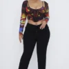 Ava Black Fold Front Trousers Ava Black Fold Front Trousers