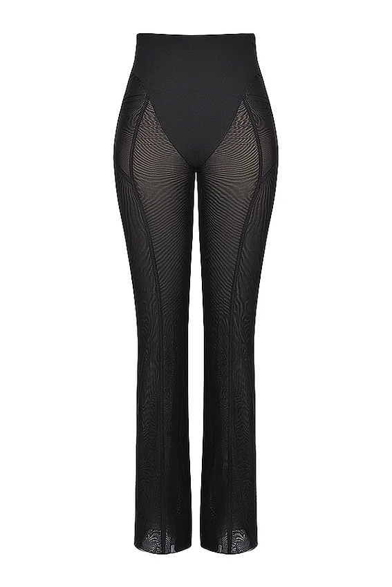 Avalon Black High Waist Trousers Avalon Black High Waist Trousers