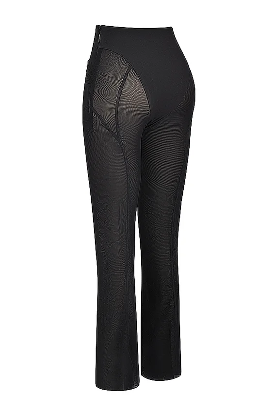 Avalon Black High Waist Trousers Avalon Black High Waist Trousers