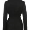 Aviva Black Tailored Hourglass Jacket