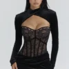Ayana Black Lace Maxi Dress + Bolero Ayana Black Lace Maxi Dress + Bolero