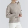 Bear Oatmeal Wool Chunky Knit Sweater Bear Oatmeal Wool Chunky Knit Sweater