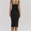 Bellissima Black Sweetheart Midi Dress Bellissima Black Sweetheart Midi Dress