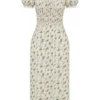 Bellucci Garden Print Shirred Sundress