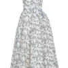 Bennett English Porcelain Print Strapless Sundress Bennett English Porcelain Print Strapless Sundress