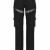 Breanna Black Lace Up Cargo Trousers Breanna Black Lace Up Cargo Trousers