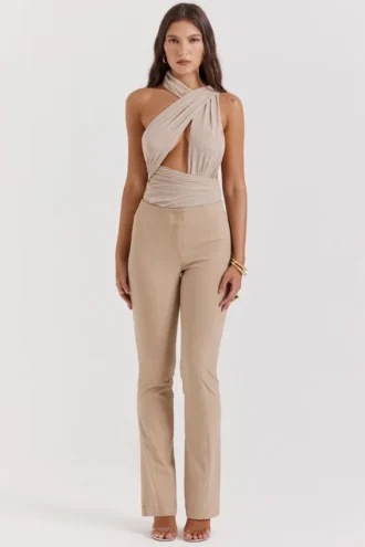Cai Ecru Trousers
