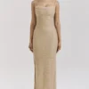Calla Seapearl Embellished Maxi Dress Calla Seapearl Embellished Maxi Dress