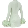 Camilla Pistachio Ruffle Cuff Mini Dress Camilla Pistachio Ruffle Cuff Mini Dress