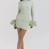 Camilla Pistachio Ruffle Cuff Mini Dress Camilla Pistachio Ruffle Cuff Mini Dress