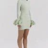 Camilla Pistachio Ruffle Cuff Mini Dress Camilla Pistachio Ruffle Cuff Mini Dress
