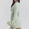 Camilla Pistachio Ruffle Cuff Mini Dress Camilla Pistachio Ruffle Cuff Mini Dress