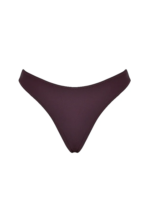 Capri Cacao High Leg Bikini Bottom Capri Cacao High Leg Bikini Bottom