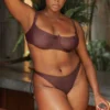 Capri Cacao High Leg Bikini Bottom Capri Cacao High Leg Bikini Bottom