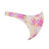 Capri Floral Print High Leg Bikini Bottom Capri Floral Print High Leg Bikini Bottom