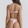 Capri Floral Print High Leg Bikini Bottom Capri Floral Print High Leg Bikini Bottom