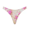 Capri Floral Print High Leg Bikini Bottom Capri Floral Print High Leg Bikini Bottom