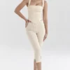 Carella Gingerbread Gingham Capri Trousers Carella Gingerbread Gingham Capri Trousers