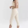 Carella Gingerbread Gingham Capri Trousers Carella Gingerbread Gingham Capri Trousers