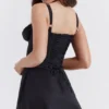 Carlotta Black Corset Mini Dress Carlotta Black Corset Mini Dress