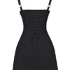 Carlotta Black Corset Mini Dress Carlotta Black Corset Mini Dress