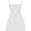 Carlotta White Corset Mini Dress Carlotta White Corset Mini Dress