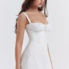 Carlotta White Corset Mini Dress Carlotta White Corset Mini Dress