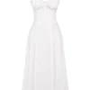 Carmen White Bustier Sundress Carmen White Bustier Sundress