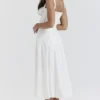 Carmen White Bustier Sundress Carmen White Bustier Sundress
