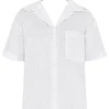 Carrie White Broderie Anglaise Shirt