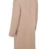 Carter Oatmeal Double Breasted Coat