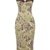 Cassia Floral Print Midi Dress Cassia Floral Print Midi Dress