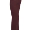 Cassidy Cabernet Fluted Hem Mesh Maxi Skirt Cassidy Cabernet Fluted Hem Mesh Maxi Skirt