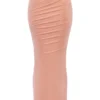 Cassidy Peach Fluted Hem Maxi Skirt Cassidy Peach Fluted Hem Maxi Skirt