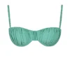 Cassis Eucalyptus Ruched Bikini Top Cassis Eucalyptus Ruched Bikini Top