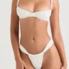 Cassis Ivory Ruched Bikini Top Cassis Ivory Ruched Bikini Top