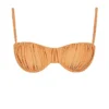 Cassis Light Orange Ruched Bikini Top Cassis Light Orange Ruched Bikini Top